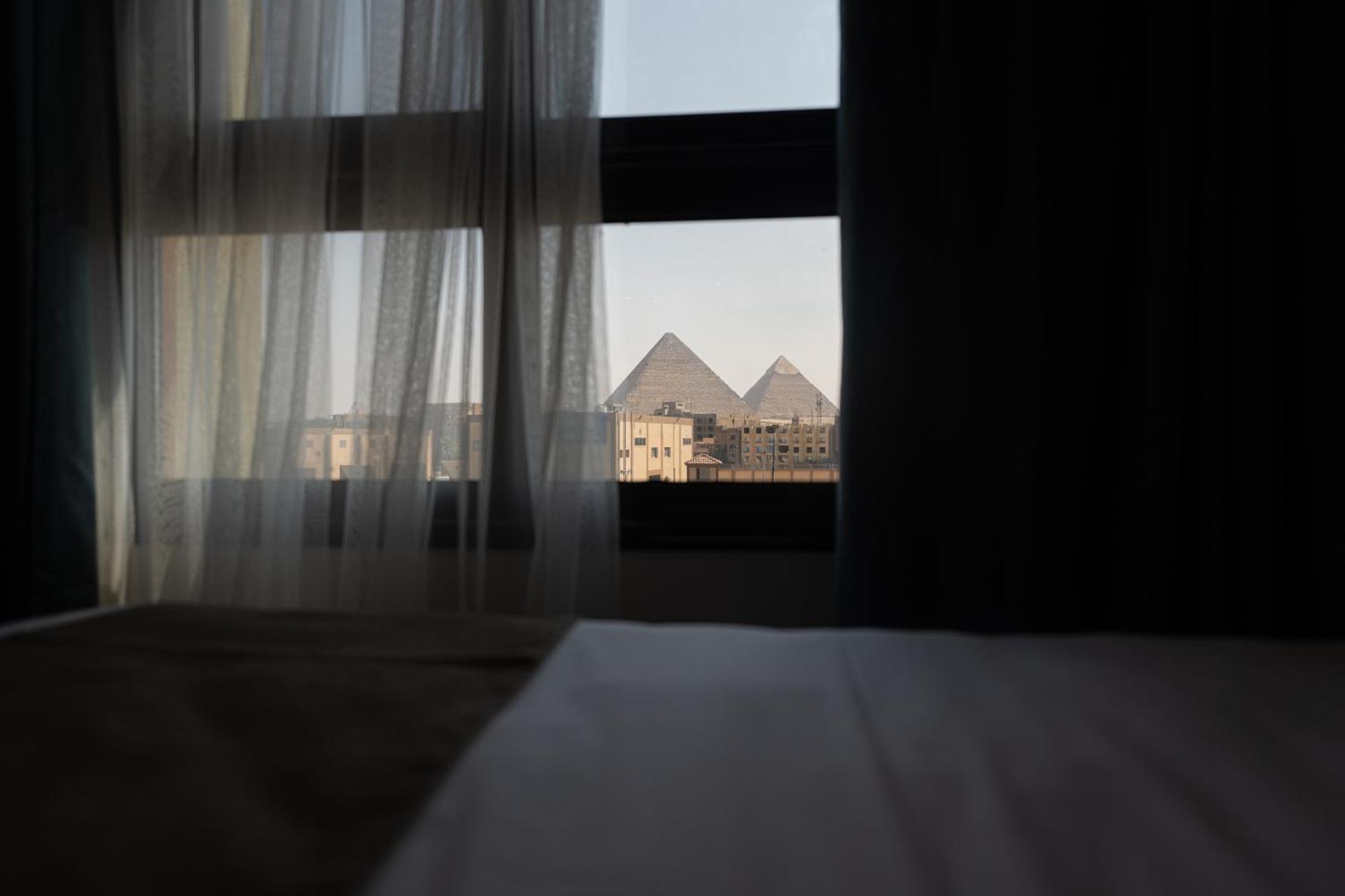 New Pyramid Front Hotel Al Kawm al Akhdar Екстериор снимка