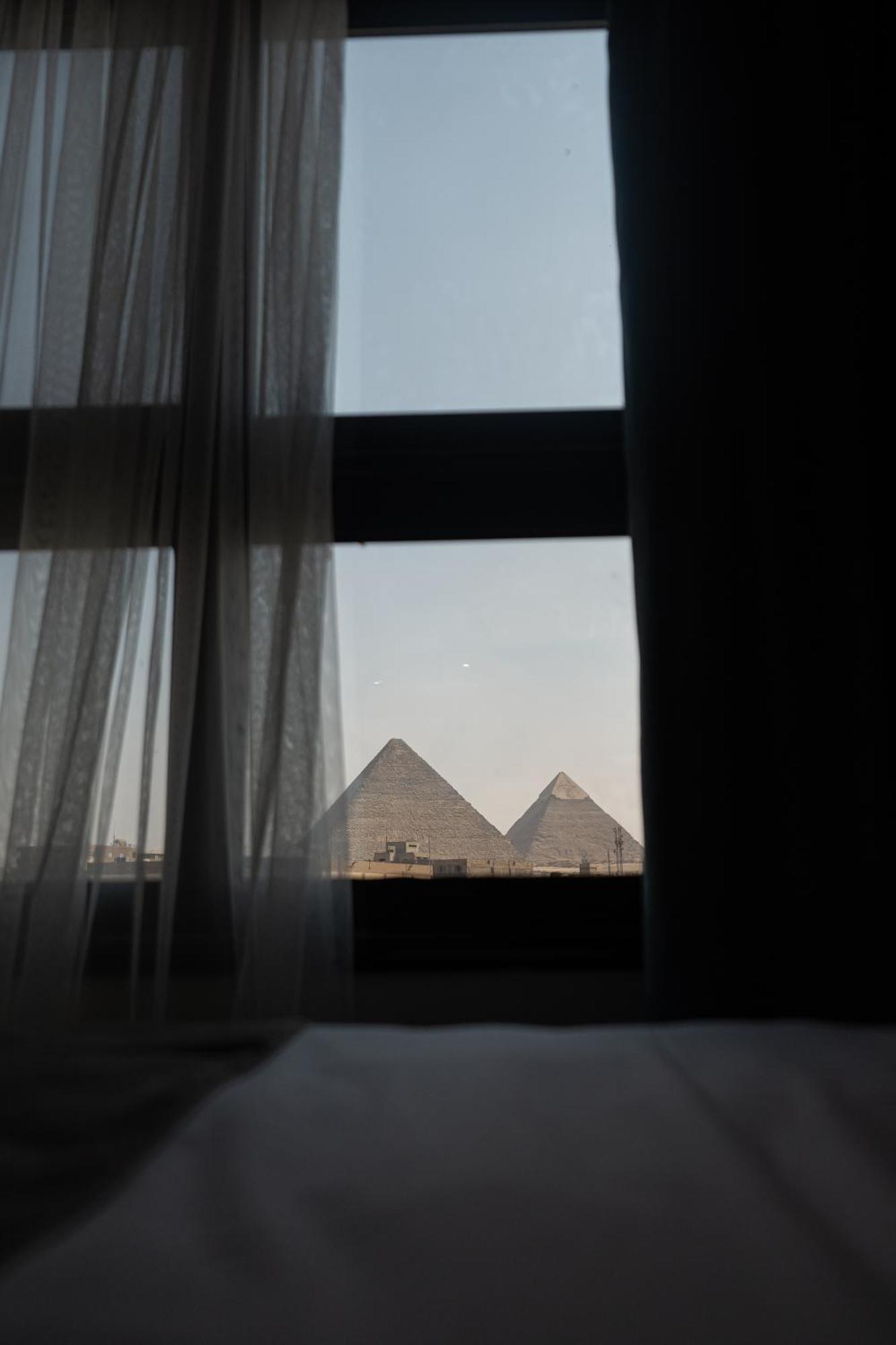 New Pyramid Front Hotel Al Kawm al Akhdar Екстериор снимка
